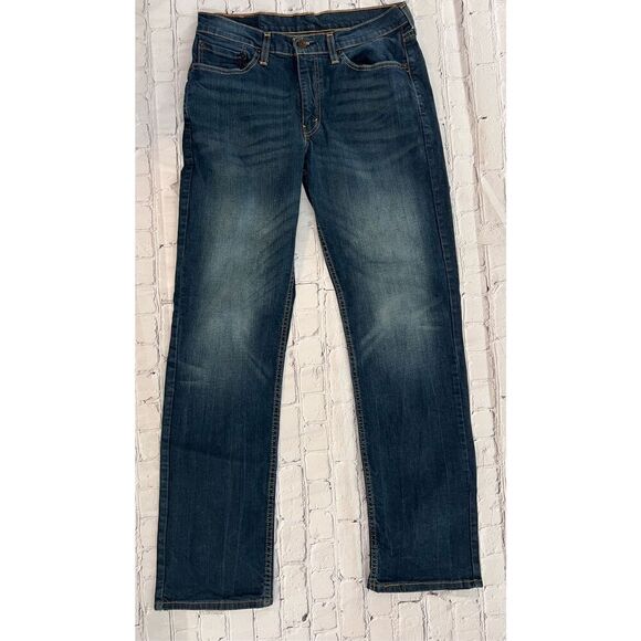 American Eagle Men's 32x30 Next Level Flex Slim Fit Jeans Dark Wash Skinny - Picture 3 of 5